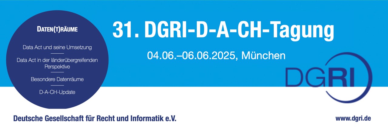 31. DGRI-D-A-CH-Tagung