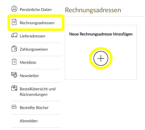 Rechnungsadresse